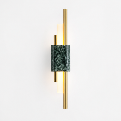 Minimalist Marble LED Wall Sconce Horizontal Linear Bar