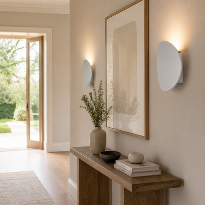 Modern Aluminum LED Wall Sconce Slim Linear Warm White