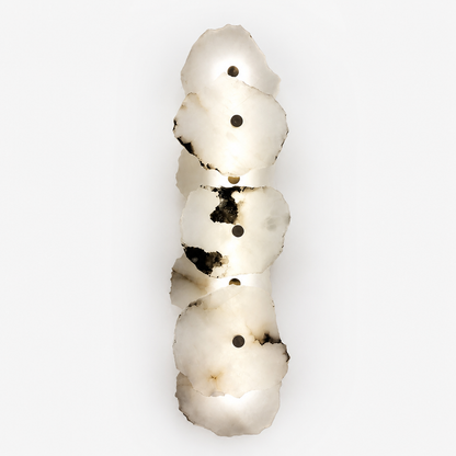 Modern Marble Wall Sconce LED Sphere Cluster One to Nine Marble
