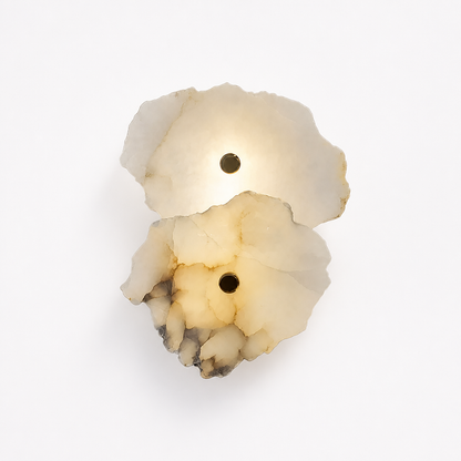 Modern Marble Wall Sconce LED Sphere Cluster One to Nine Marble